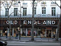Парижский магазин 'Старая Англия'
